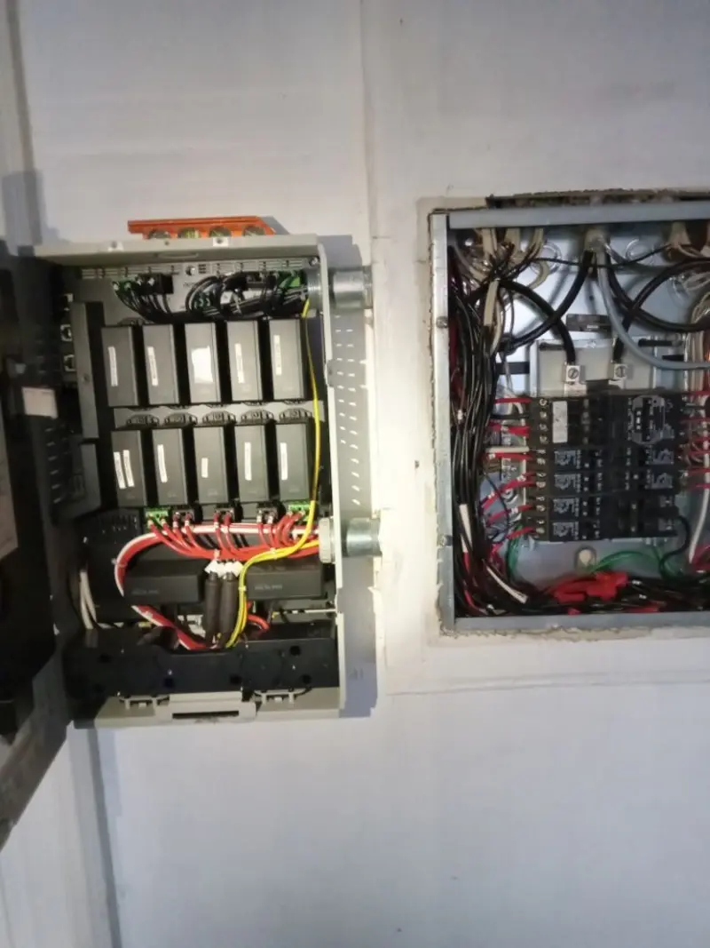 Electrical panel upgrade completed for Carbon Monoxide Detector Installation in Libertyville
